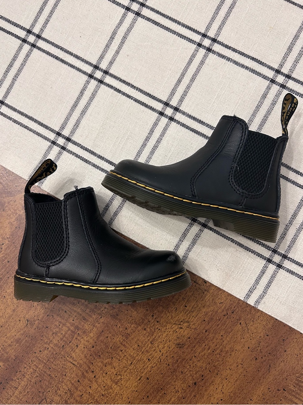 Dr. Martins Toddler Chelsea Boots US Size 8 Black